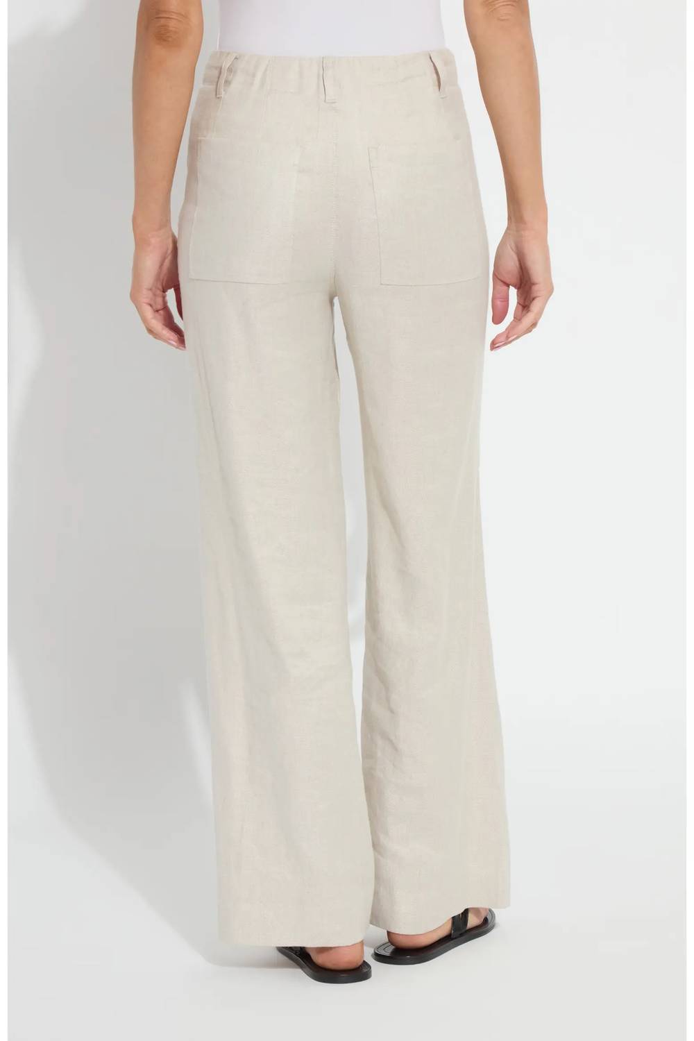 Lysse - Gabriela Hi-Waist Pintuck Wide Leg Pant