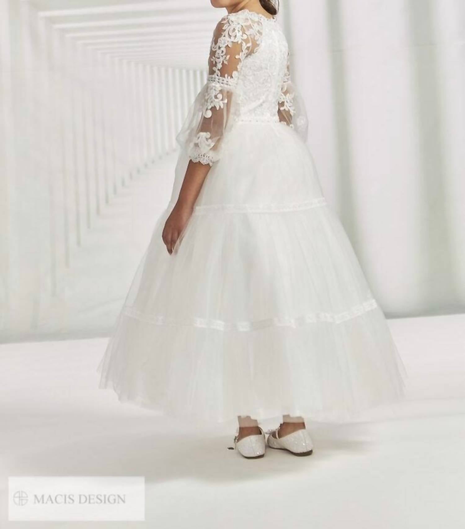 PRINCESS COMMUNION DRESS