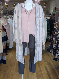 By Design - Ava Plaid Cardigan Jacket