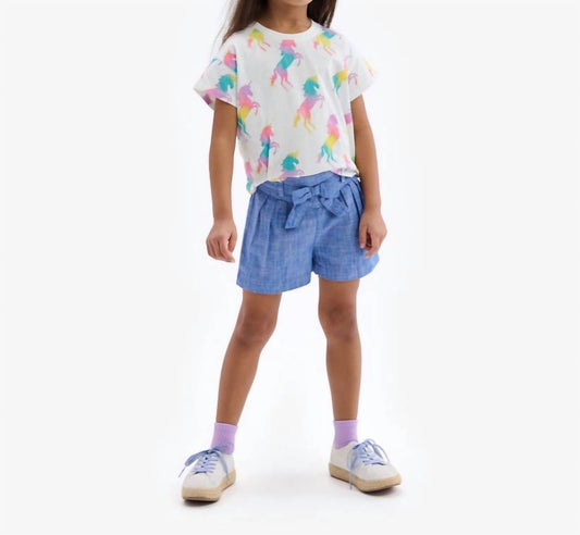 Hatley - Belted Paper Bag Shorts