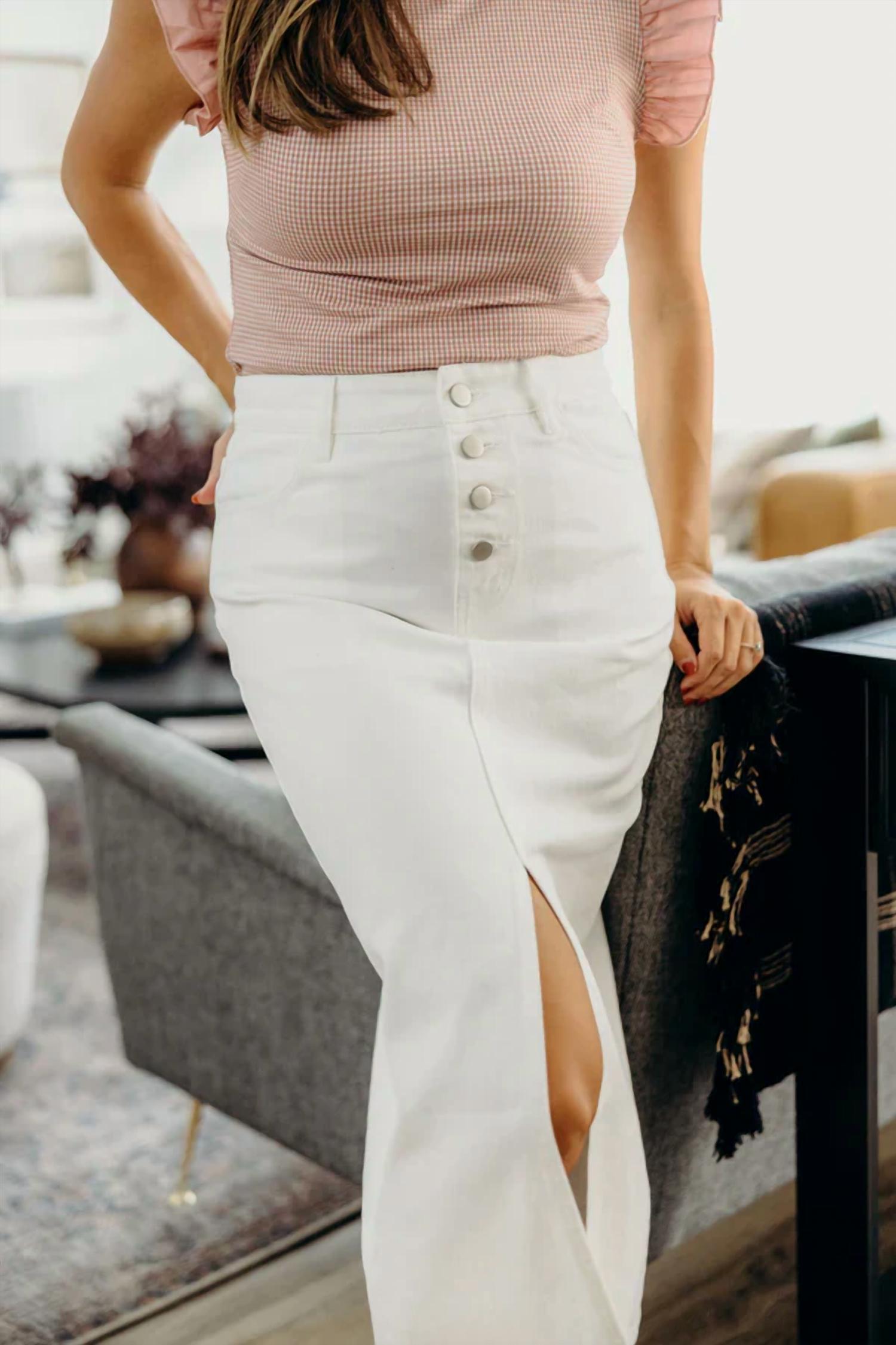Mikarose - Maxi Denim Skirt