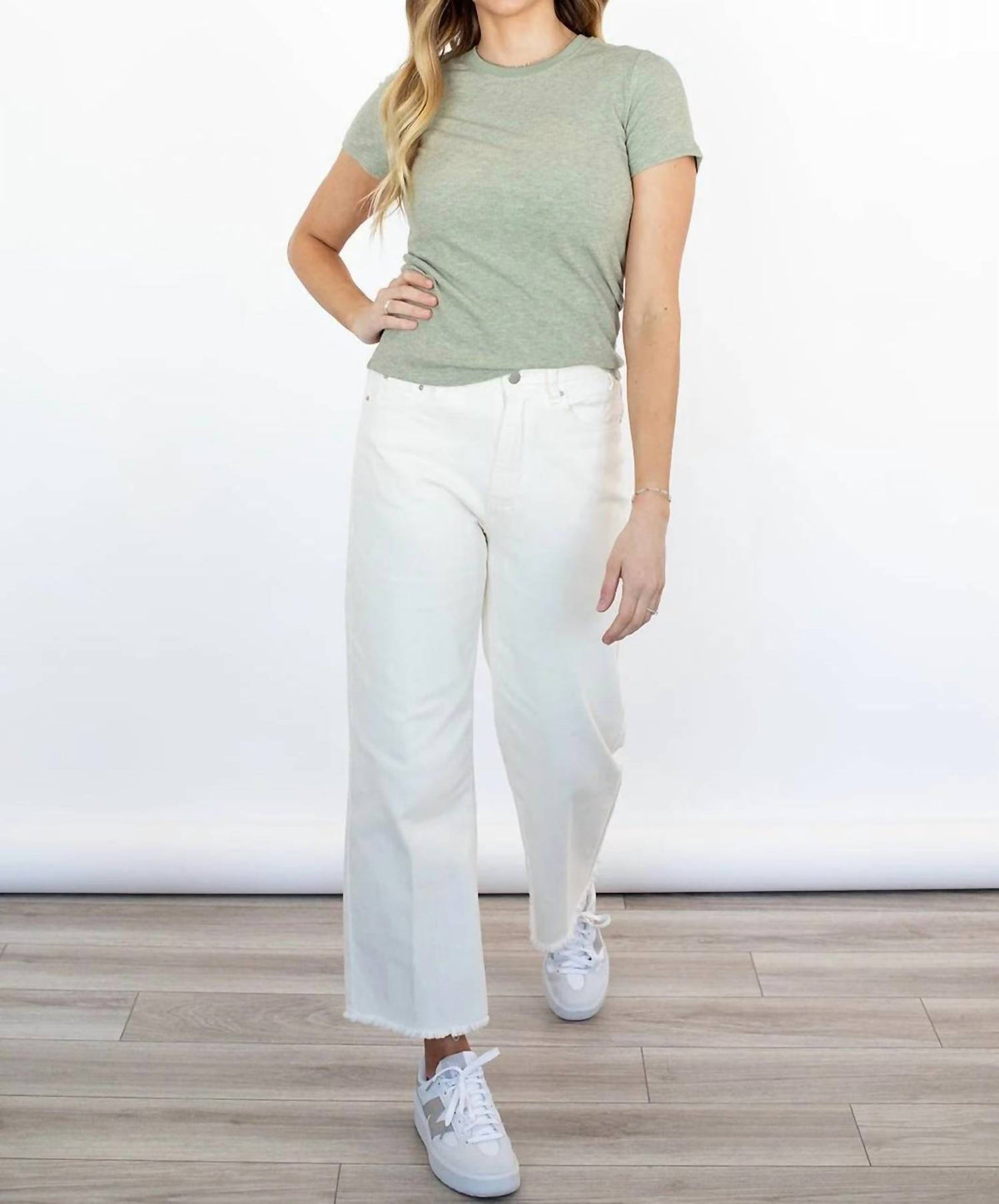 Tea N Rose - Avery Cropped Jeans