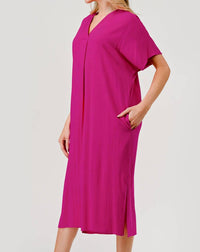 Pixi + Ivy - Aria V-neck Midi Dress