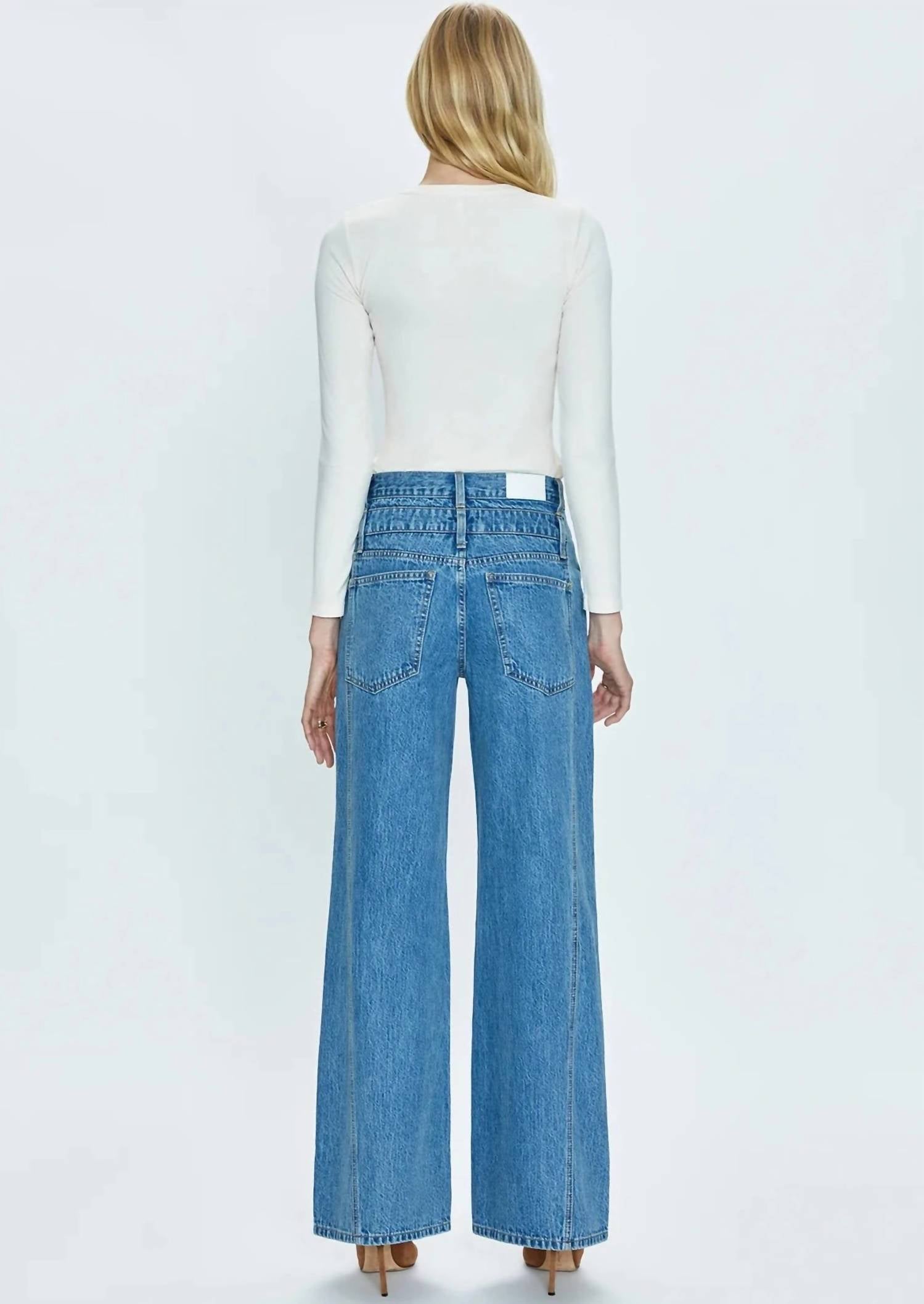 Pistola - Caleb Wide Leg Jeans