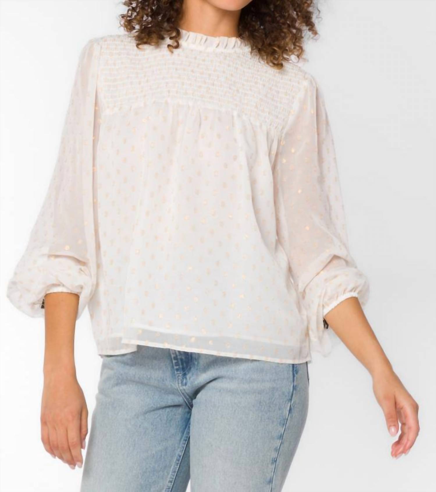 Velvet Heart - Nenna Dot Blouse