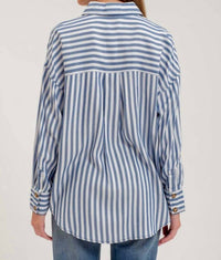 Blu Pepper - Jemma Long Sleeve Button Front Shirt