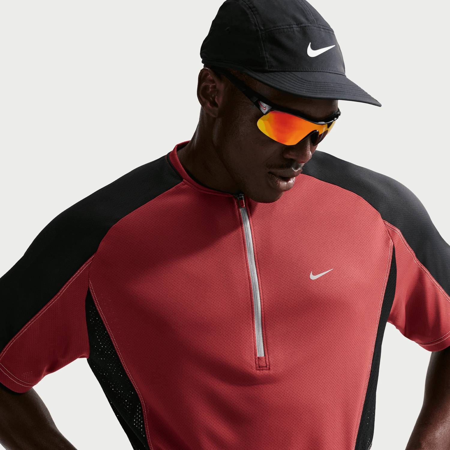 Nike - Retro Dri Fit Half Zip Running Top