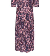 Soaked In Luxury - Sylvia V-neck Short Sleeve Midi Dress