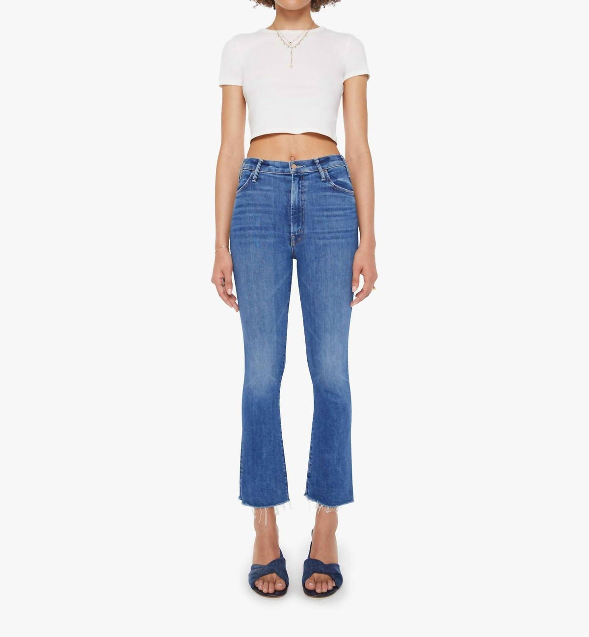 Mother - The Hustler Ankle Fray Jeans