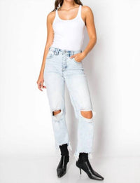 Artemis Vintage - Modern Distressed Ankle Jeans