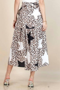 Nylon Apparel - Wraparound Wild Star Midi Skirt