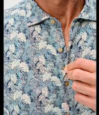 Johnnie-O - Men's Short Sleeve Button Up Shirt