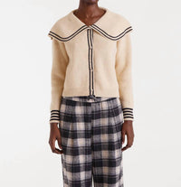 Compania Fantastica - Button Down Collared Cardigan