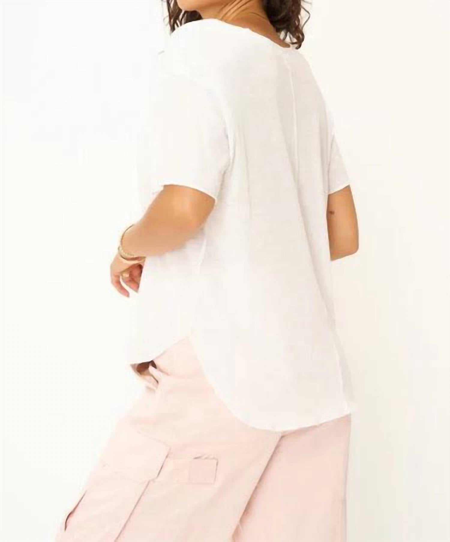 Project Social T - Robby Scoop Neck Tee