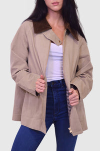 In-Loom - Corduroy Collared Cotton Chore Jacket