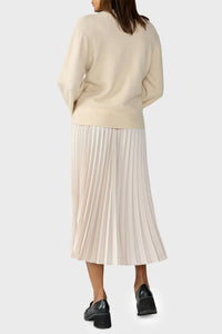 Sanctuary - Women's Everyday Pleated Satin Skirt