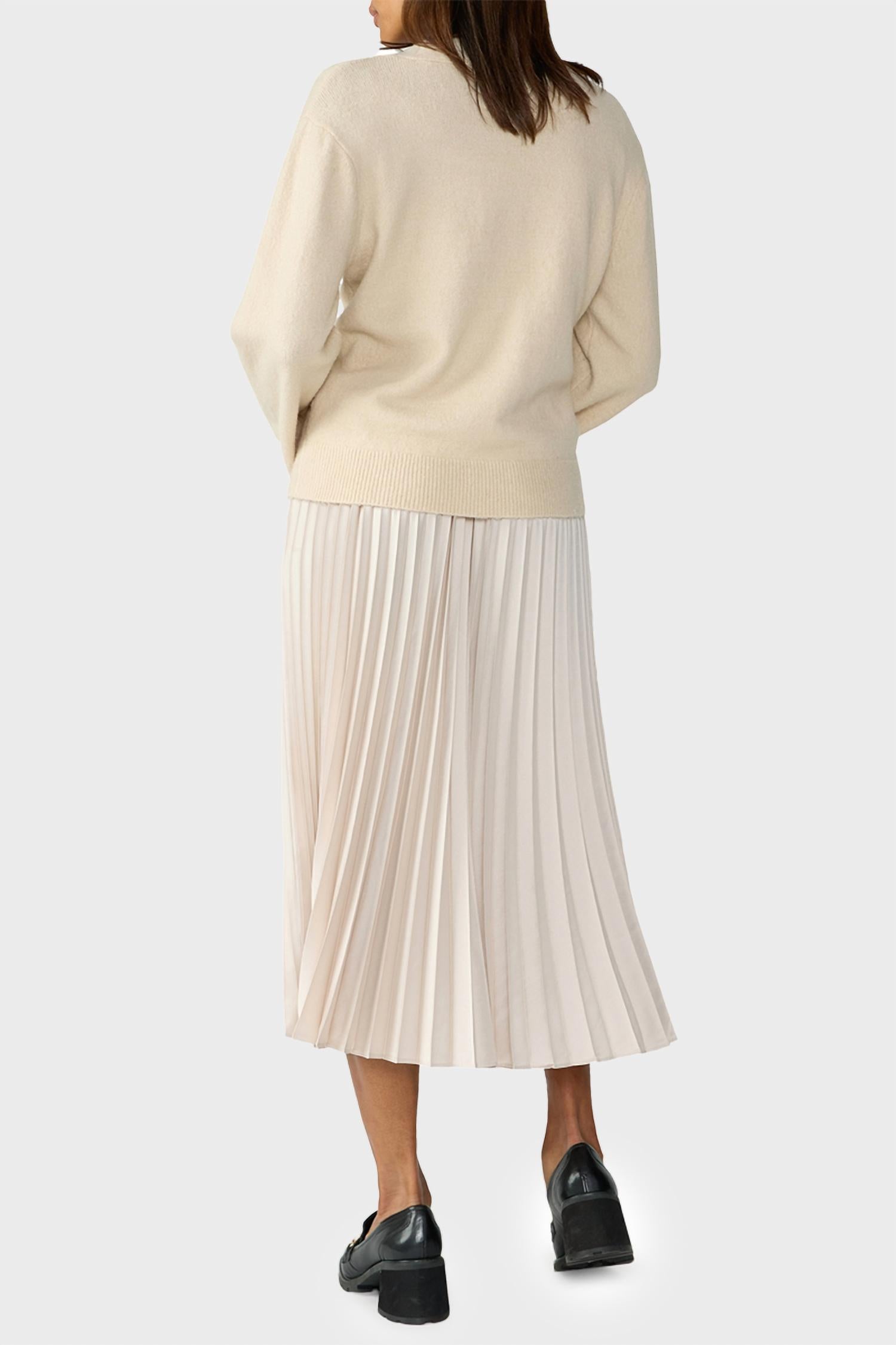 Sanctuary - Women's Everyday Pleated Satin Skirt