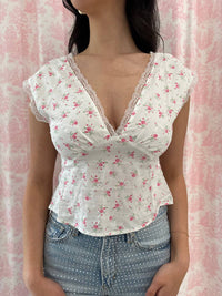 Sky To Moon - Rosie V-Neck Top