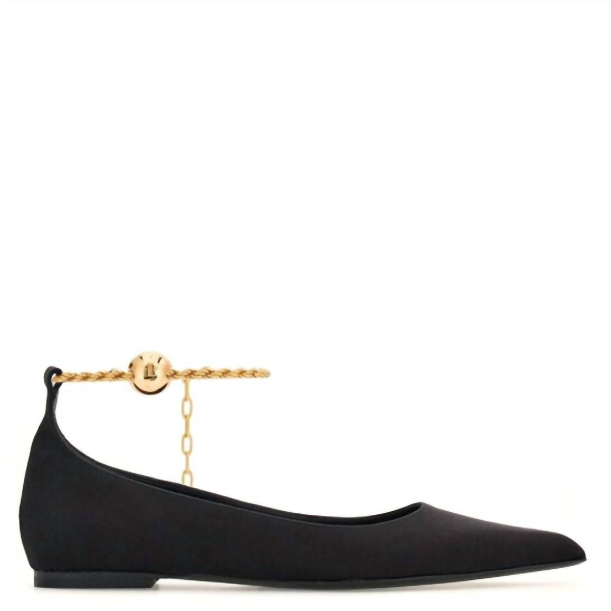 Salvatore Ferragamo - Women's Ankle Chain Link Ballet Flats