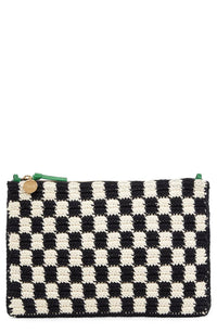 Clare V. - Women's Mini Crochet Checker Flat Clutch