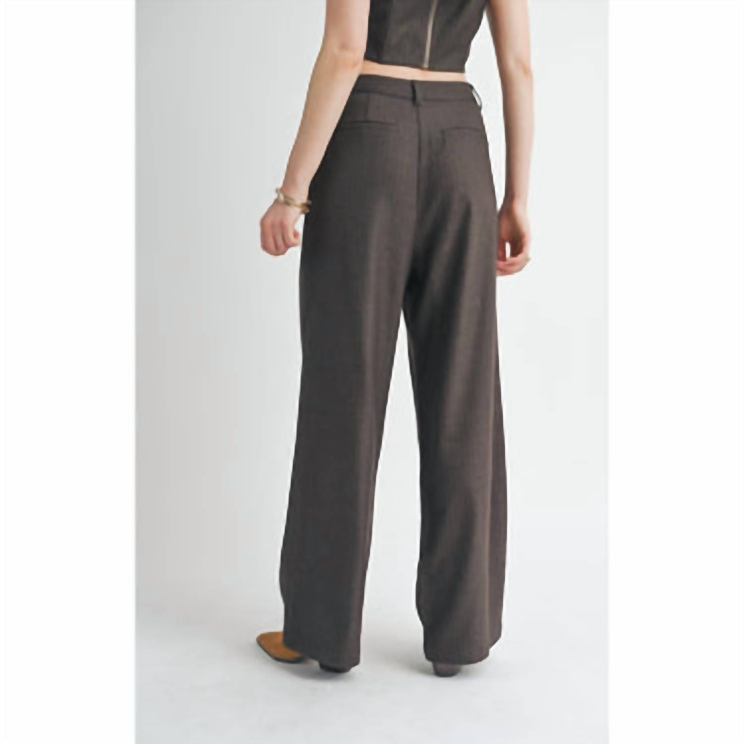 Sage The Label - Trust Me Pleated Trousers