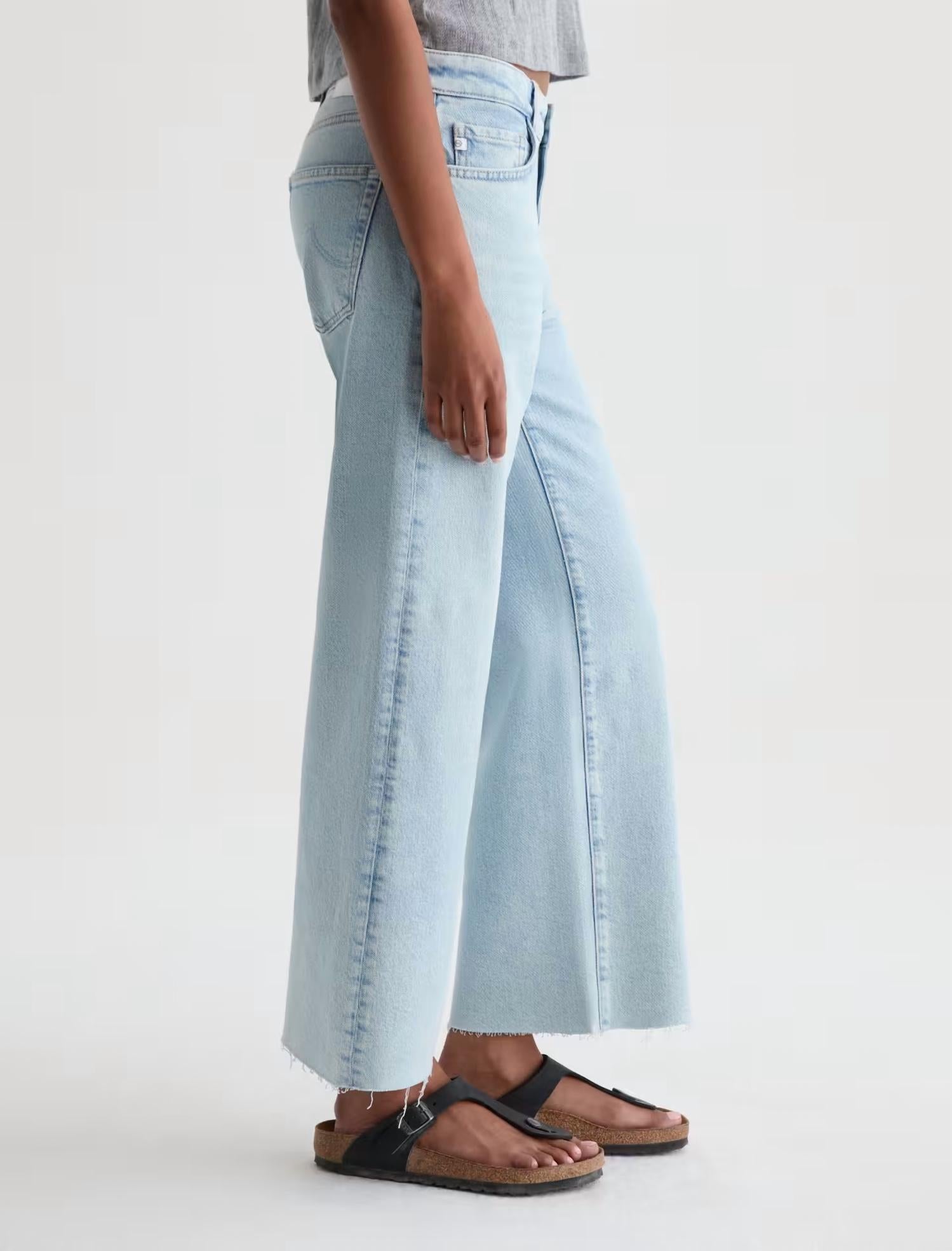 Ag Jeans - Saige Wide Leg Crop Jeans