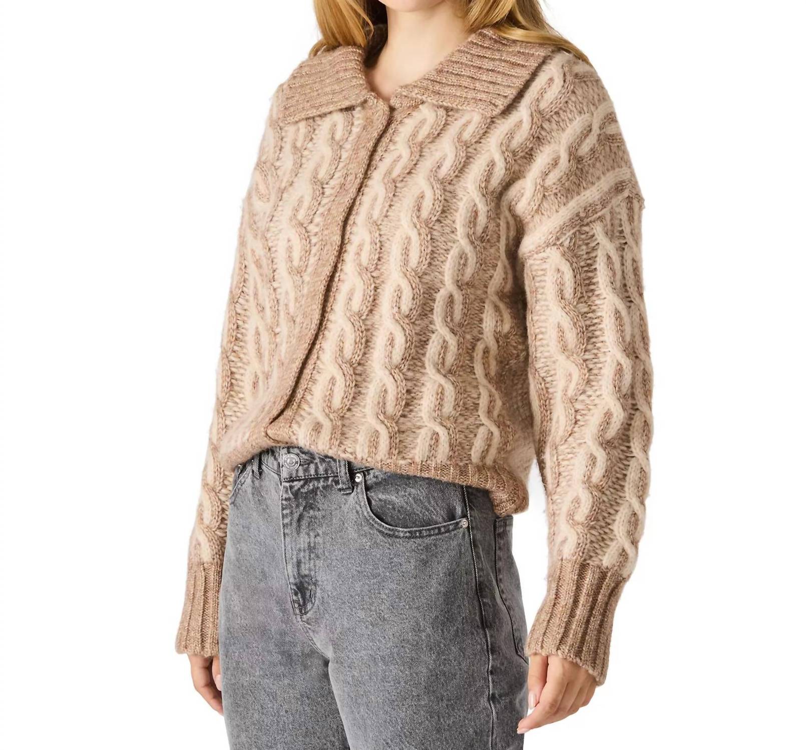 Steve Madden - Michaella Cable Cardigan
