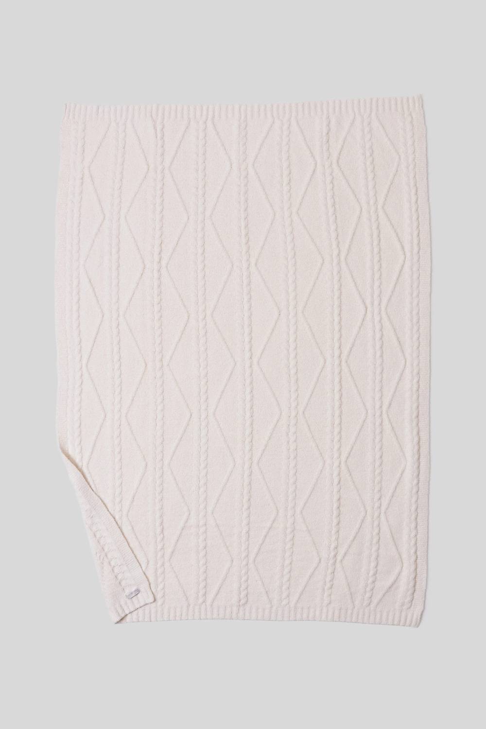 Barefoot Dreams - Cozychic Fisherman Cable Throw
