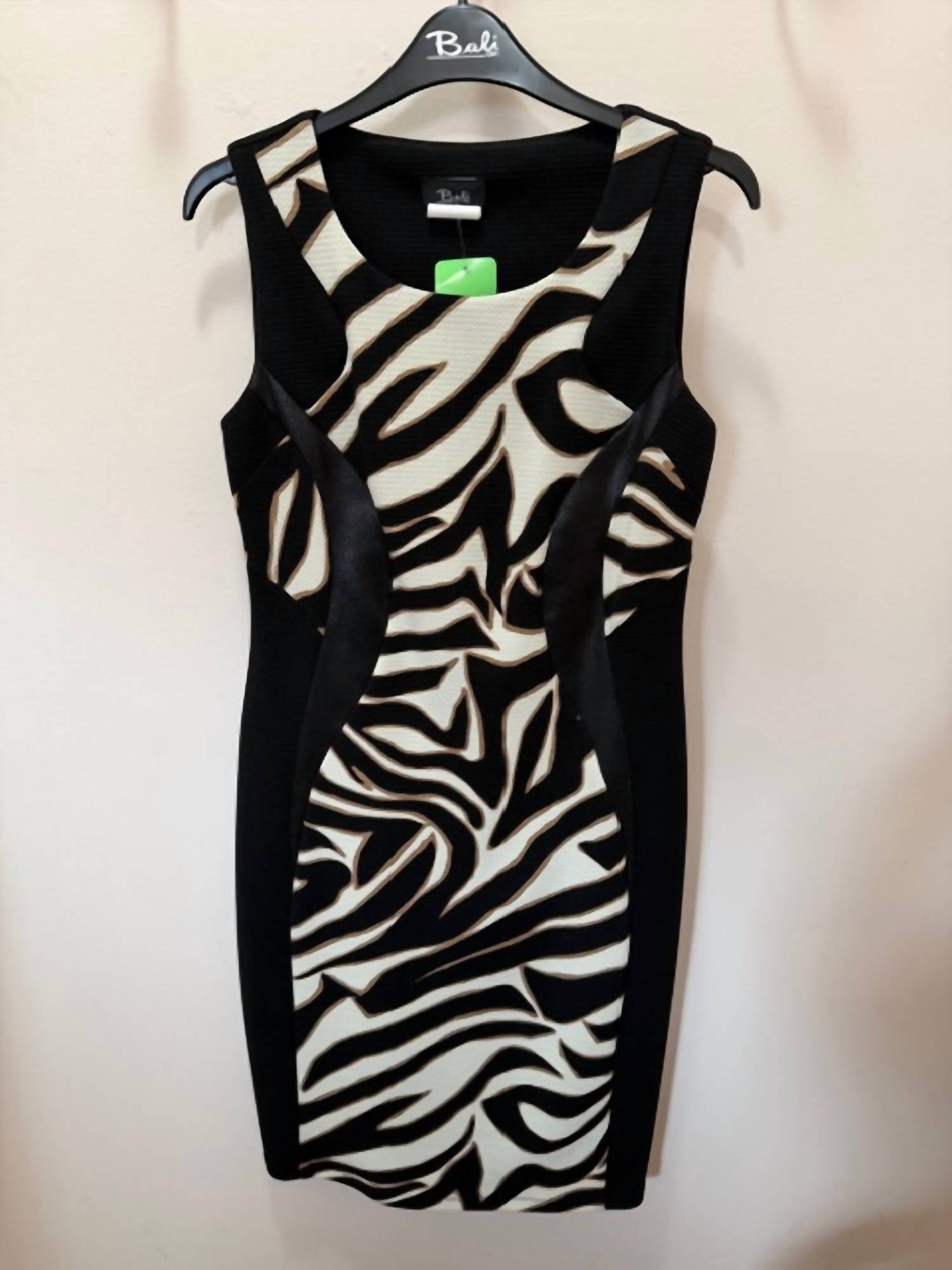 Bali Corp. - Women's Zebra Print Panel Dress