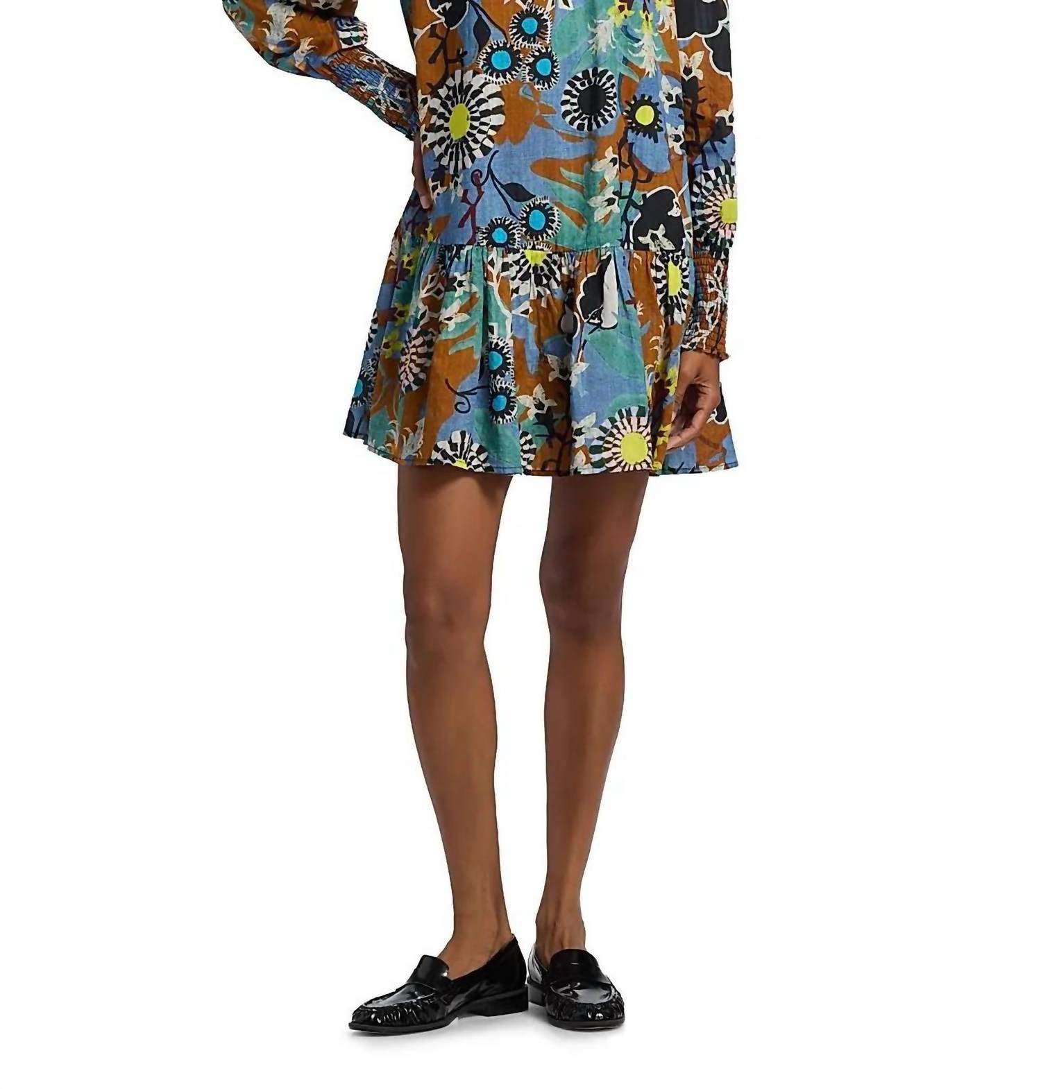 Marie Oliver Irena Floral Minidress in oasis - women's dress