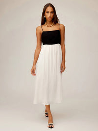 Fifteen Twenty - Anetta Contrast Midi Dress