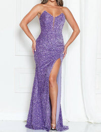 Maniju - Strapless Stunner Prom Dress