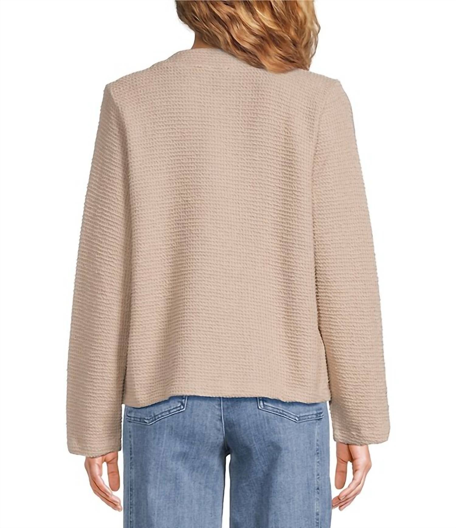 Eileen Fisher - Round Neck Jacket