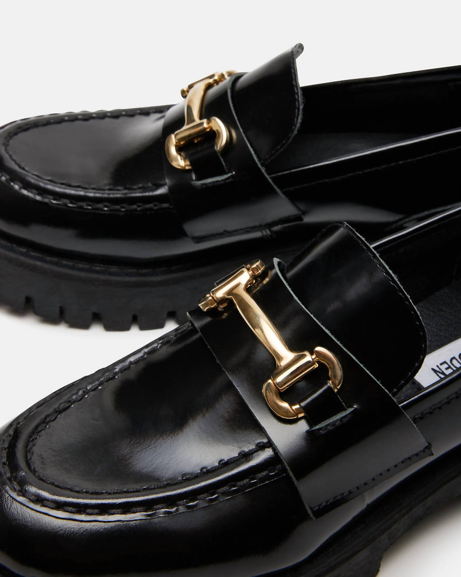 STEVE MADDEN Women's Lando Loafers in black - women's flats - view 4