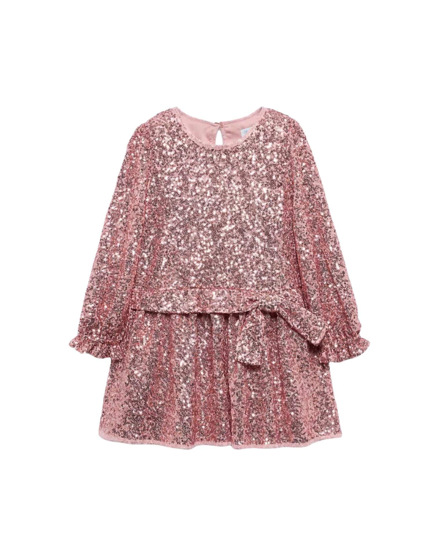 Abel & Lula Andrea Dress in rose - kids' dress - alternate view
