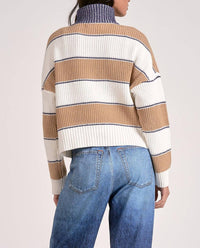 Elan - Hampton Quarter Zip Sweater