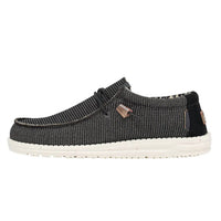 HEY DUDE Men's Wally Eco Sox Shoe in sox charcoal - men's loafer