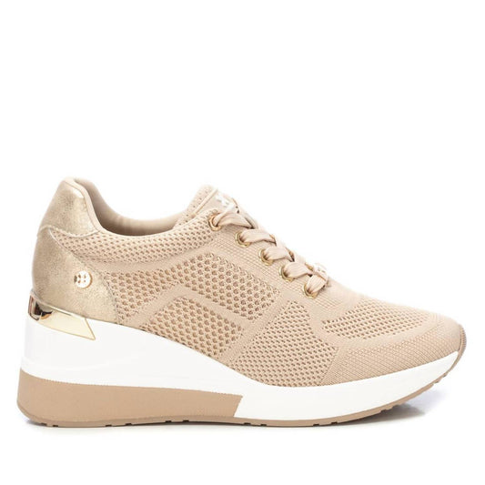 Xti - Women's Wedge Lace-Up Sneakers