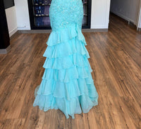 Sherri Hill - Women's Lace Mermaid Dress