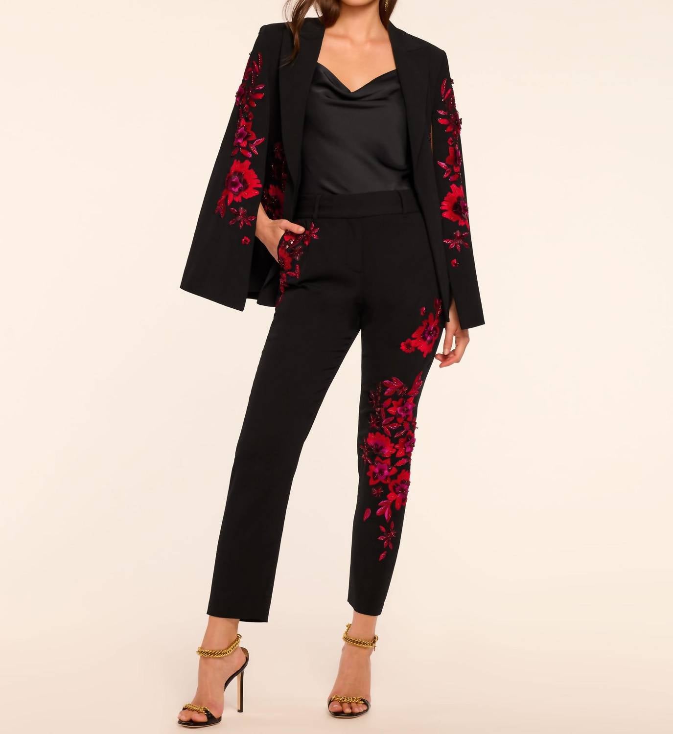 Ramy Brook - Vanessa Embellished Tailored Pants