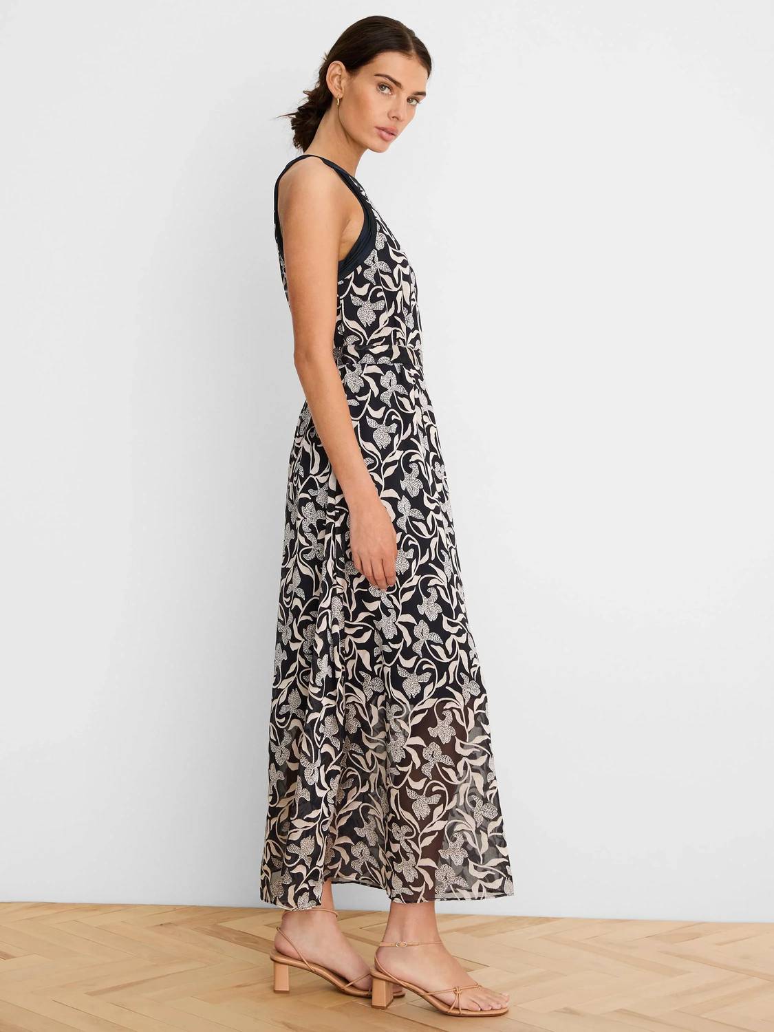 Nic + Zoe - Floral Burnout Becca Dress