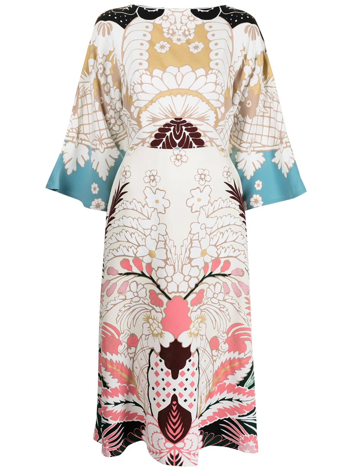 Valentino Cady Printed Dress in multi - women's dress - view 34