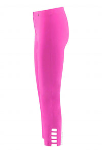 ROBELL Women's Lena Ankle Grazer Pants in orchid pink - women's pants - detail view