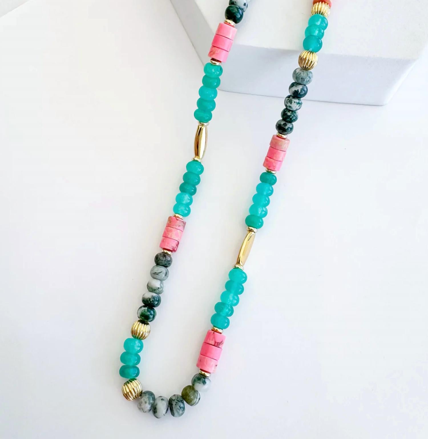 Treasure Jewels - Women's Rainbow Necklace