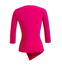 Joseph Ribkoff - Women's Cross Over Jersey Knit Top