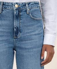 KUT FROM THE KLOTH Sienna High Rise Wide Leg Jean in decisive - women's jeans - view 4