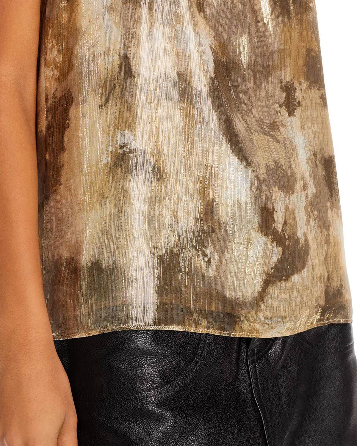 Ramy Brook - Arielle Metallic Halter Top