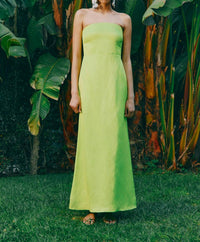 Simon Miller - Sculpty Strapless Satin Dress
