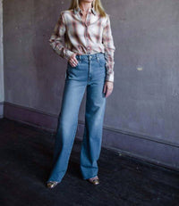 Slvrlake - Grace High Rise Wide Leg Jeans