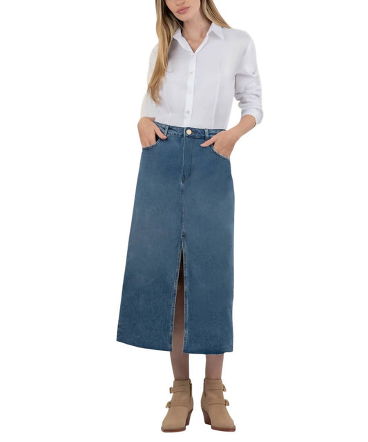 Kut From The Kloth - A-LINE 5 POCKET SKIRT